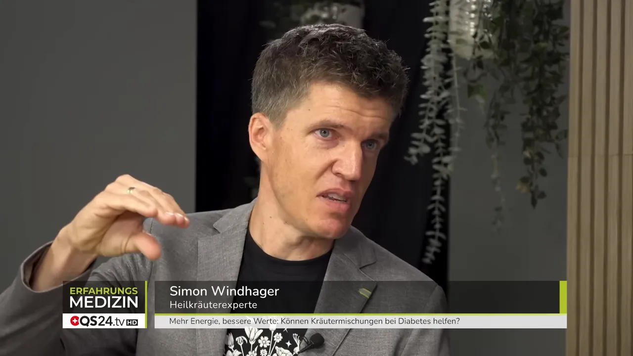Interview mit Simon Windhager, Heilkräuterexperte: Mehr Energie, bessere Werte 1 Simon Windhager erklärt Ursachen von Diabetes