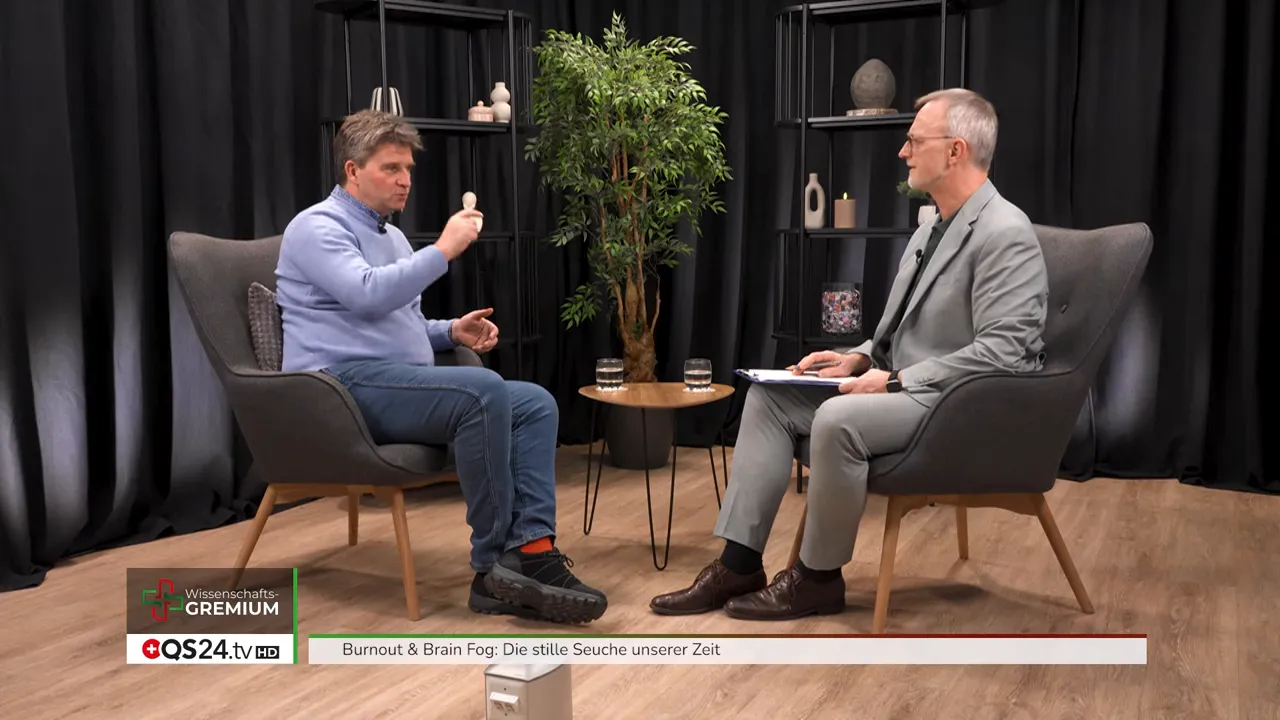 Interview im Studio: Experte erklärt Auswirkungen von chronischem Stress auf den Körper