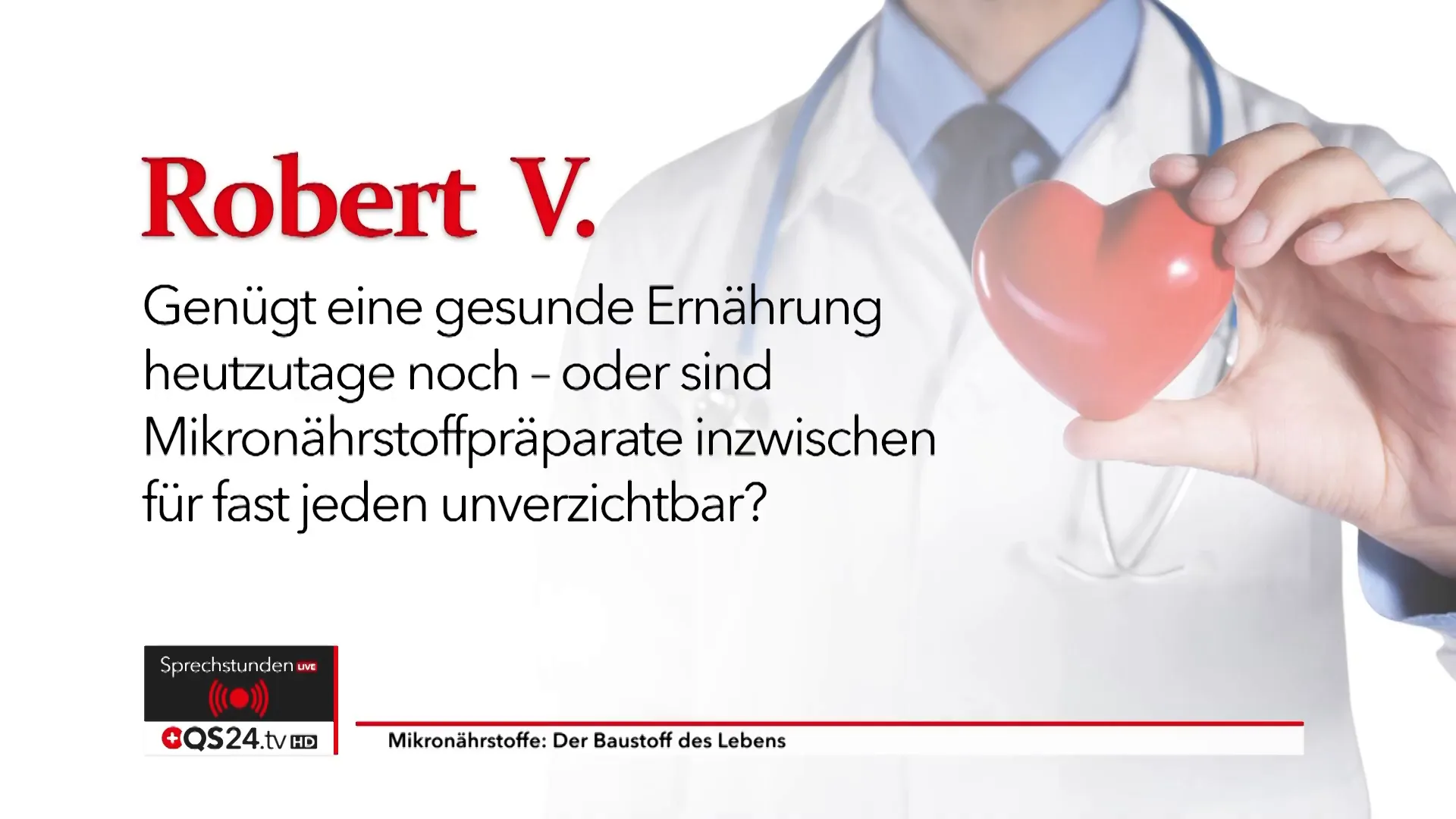 Mikronährstoffpräparate sind oft notwendig