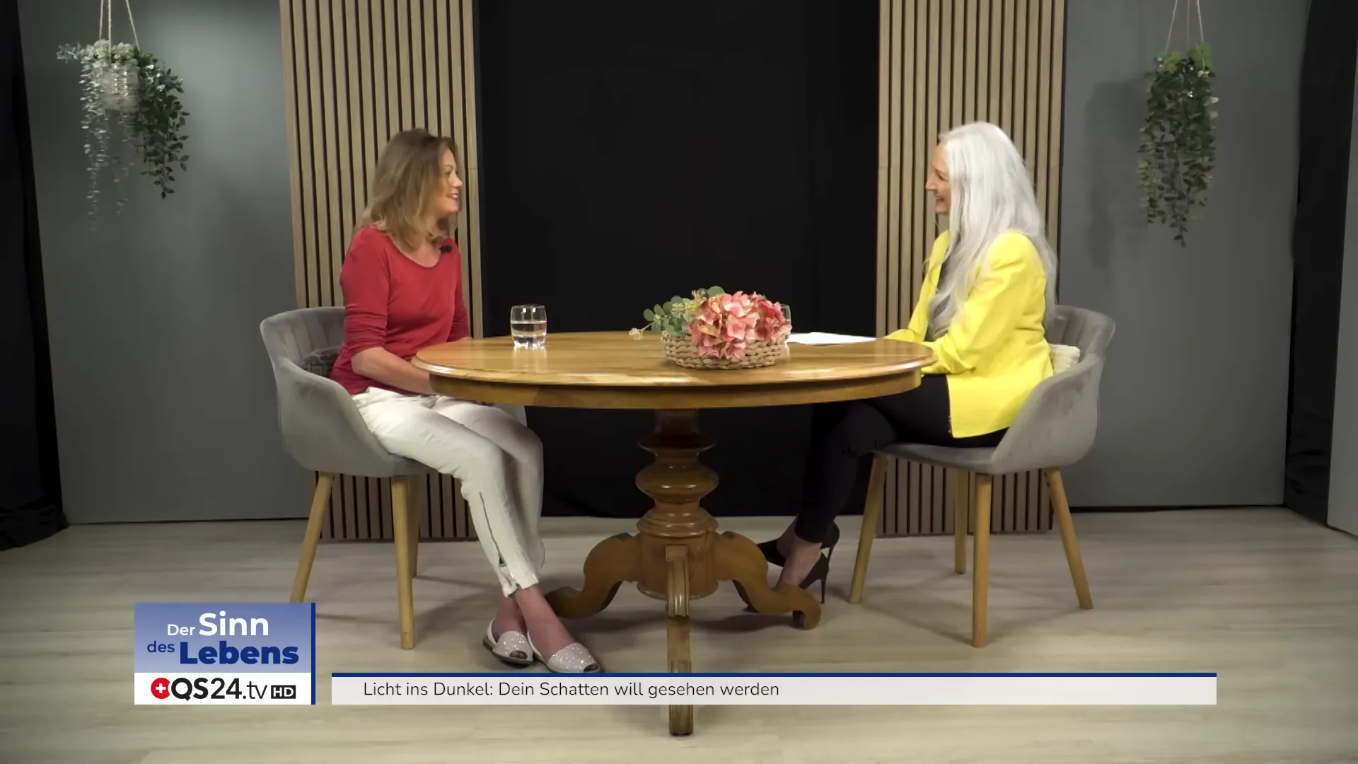 Abschiedsszene des Interviews