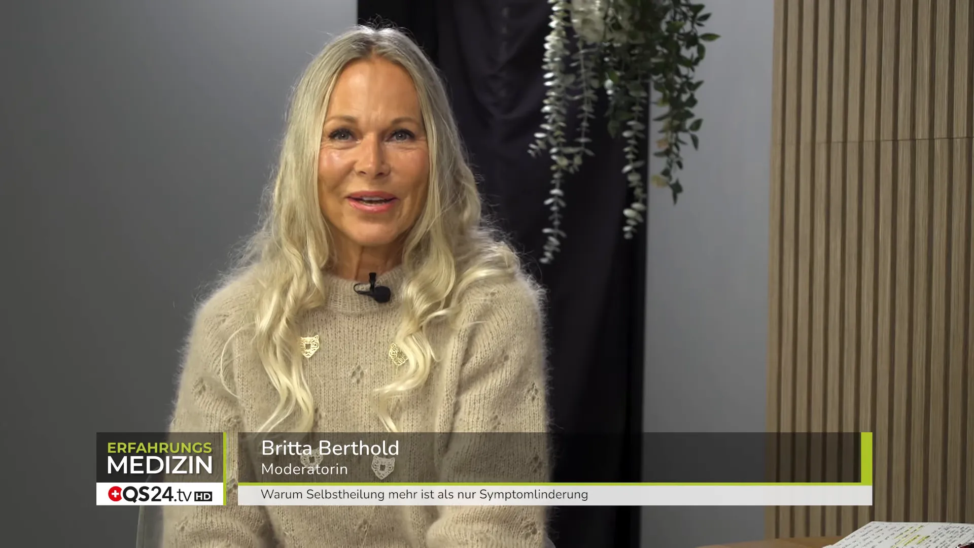 Abschied der Moderation im Studio