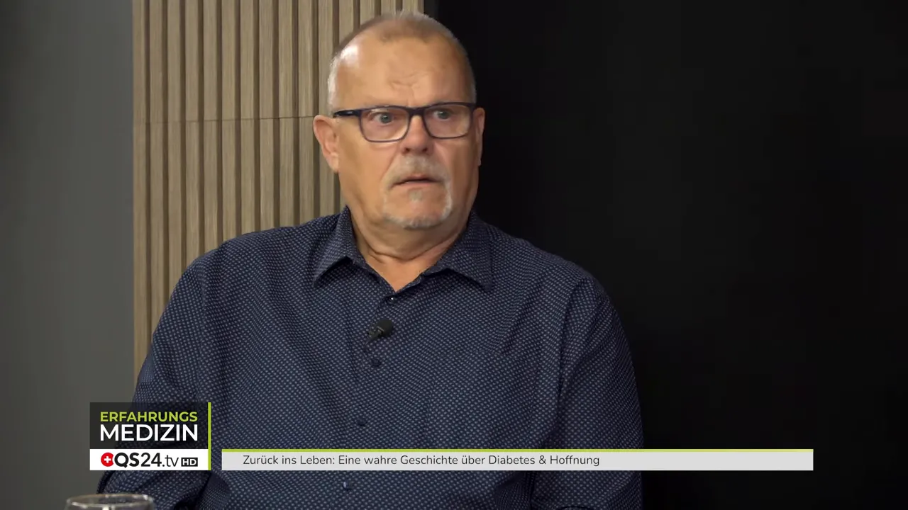 Klaus beschreibt die plötzliche Veränderung der Sehkraft