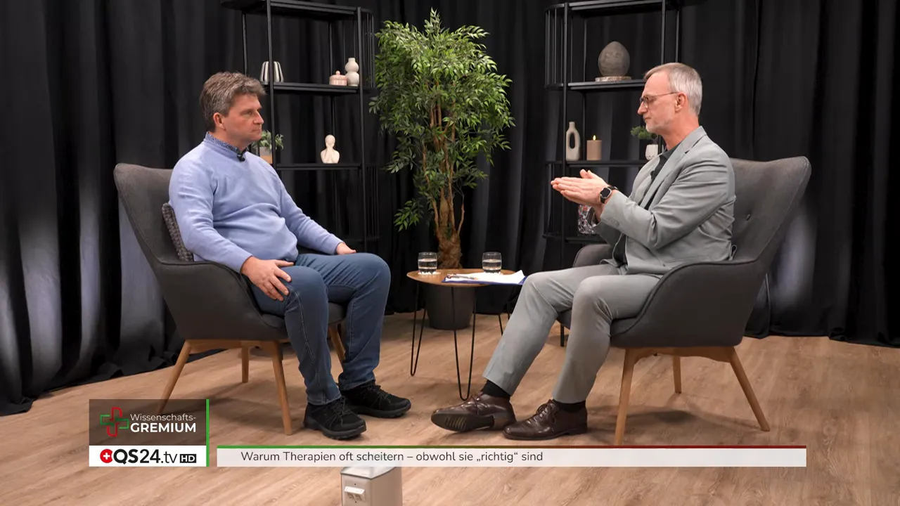 Studio-Interview zum Thema Therapien scheitern trotz richtiger Behandlung