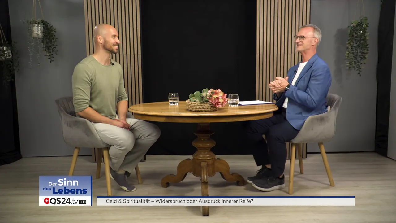 Abschlussszene: Alexander Glogg und Stephan Meier im Gespräch