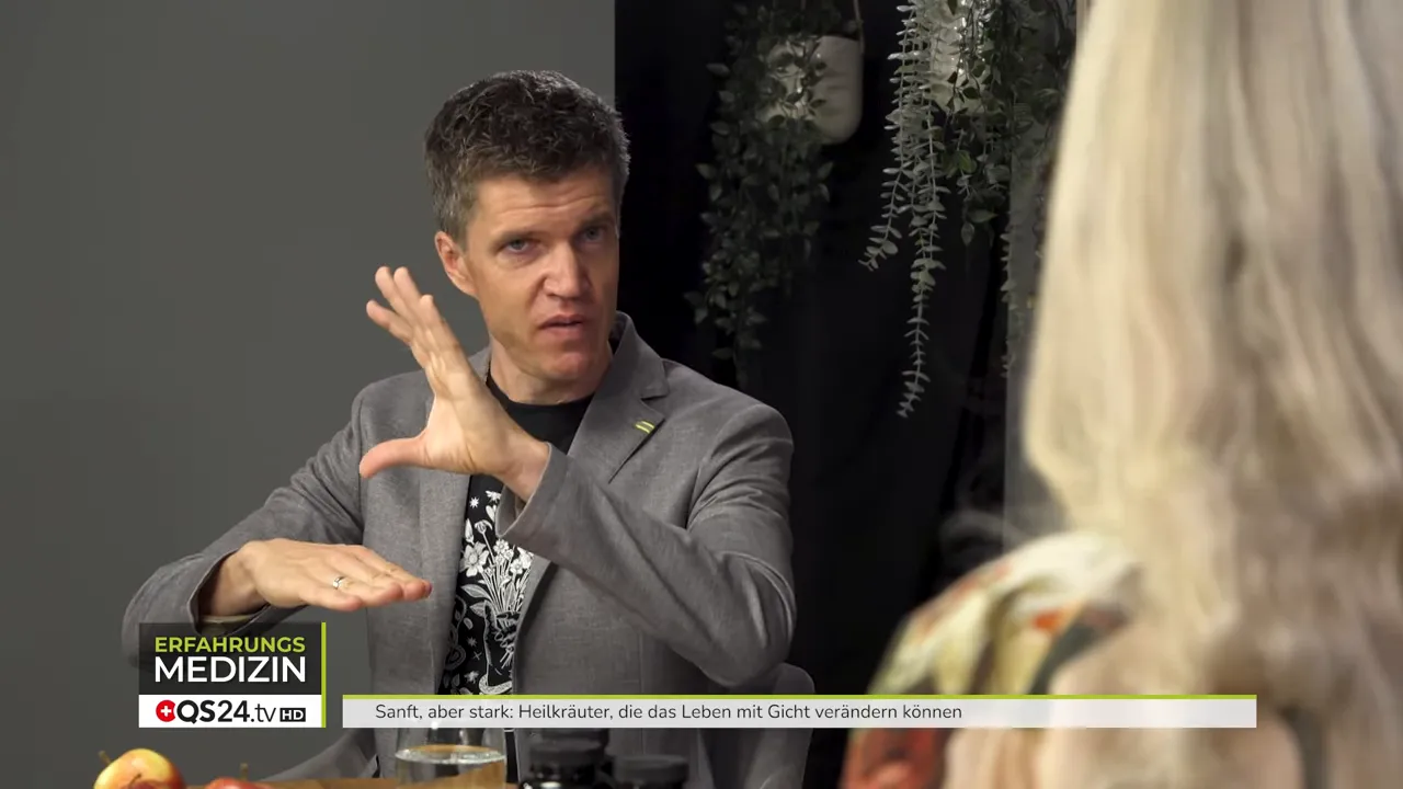 Hinweis: Allopurinol blockiert Harnsäurebildung, Nebenwirkungen möglich