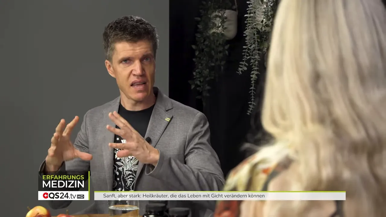 Erklärung: Harnsäure kristallisiert und verursacht Entzündung