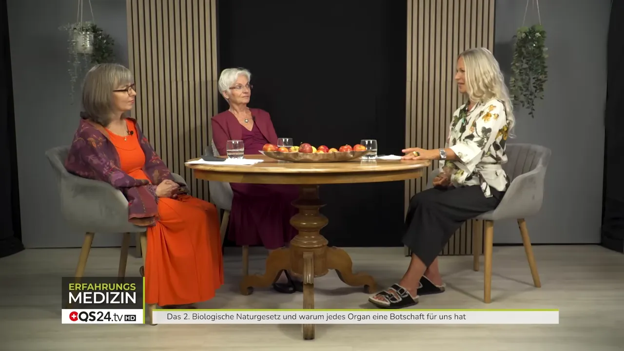 Psyche, Gehirn und Organe im Zusammenspiel - Interview mit Evelyn Schurr und Brigitte Henseler, Heilpraktikerinnen und Dozentinnen für biologisches Heilwissen 6 Einblick in die QS24-Sendungsproduktion