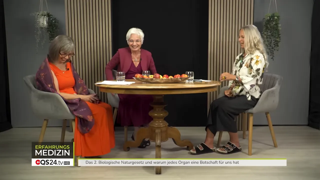 Psyche, Gehirn und Organe im Zusammenspiel - Interview mit Evelyn Schurr und Brigitte Henseler, Heilpraktikerinnen und Dozentinnen für biologisches Heilwissen 1 Evelyn erklärt Sympathikotonie und Vagotonie