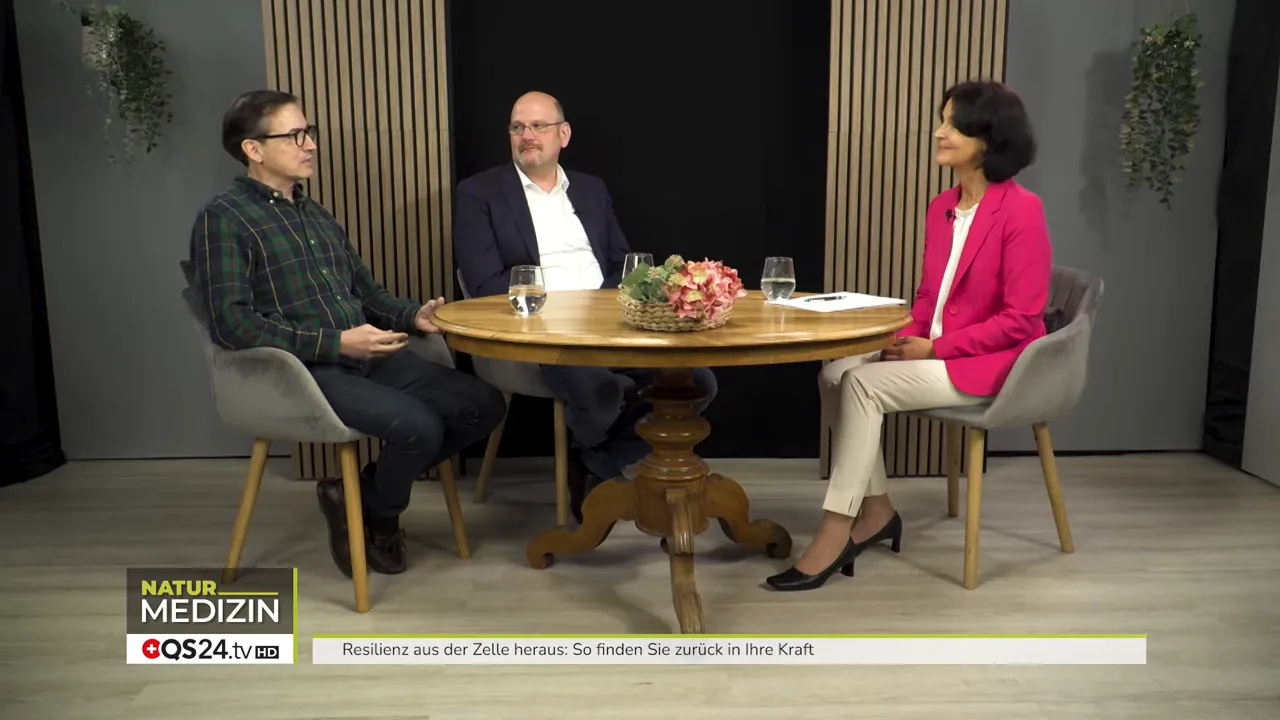 Omnimedica-Logo mit Yin-Yang als Symbol für Gleichgewicht