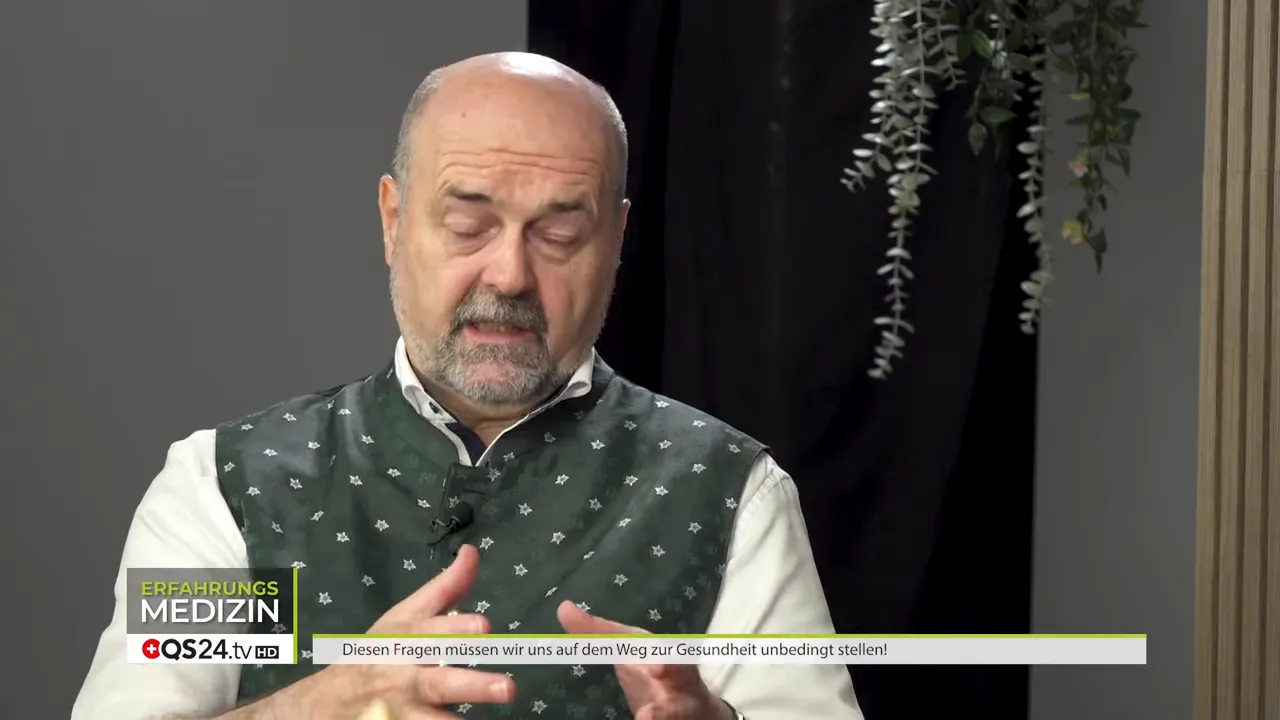 Heilungskurve: Die Hand der Kurve zeigt Entscheidungspunkte