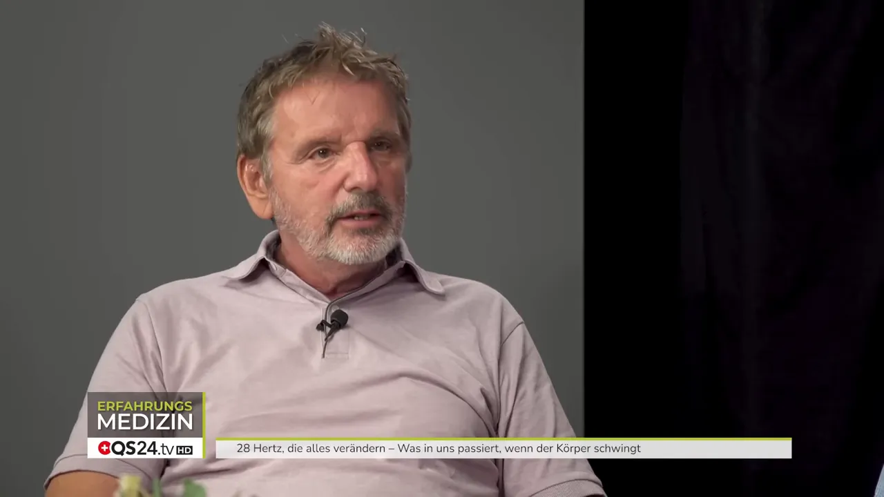 Was in uns passiert, wenn der Körper schwingt - Interview mit Stefan Wagner und Andy Briker, SiWAVE-Geschäftsführer und Anwender 7 Interviewgast im Studio erklärt, wo Interessierte die Schwingungsplatte testen können