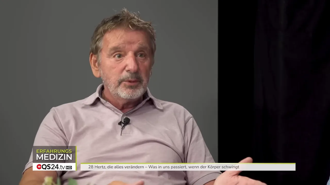 Was in uns passiert, wenn der Körper schwingt - Interview mit Stefan Wagner und Andy Briker, SiWAVE-Geschäftsführer und Anwender 6 Interviewgast spricht engagiert, mit leichter Gestik