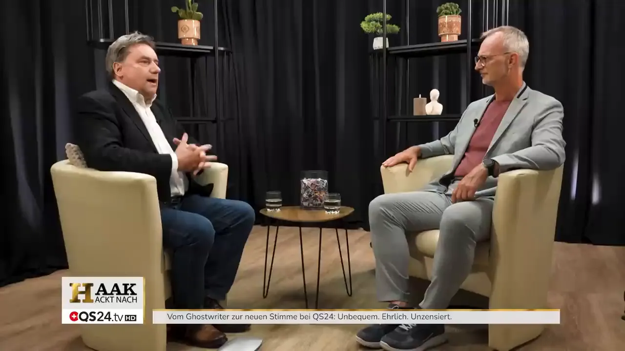 Thomas Haak - Unbequem. Ehrlich. Unzensiert. Ein Interview bei QS24. 5 Diskussion über Staatsverschuldung, Sondervermögen und finanzielle Tragfähigkeit