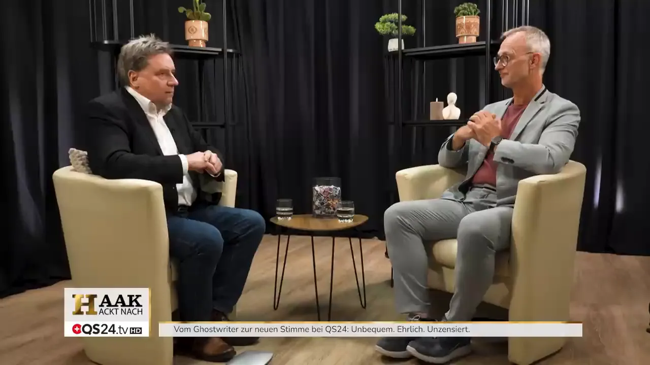 Thomas Haak - Unbequem. Ehrlich. Unzensiert. Ein Interview bei QS24. 7 Sorge um Zensur und die Bedeutung von Meinungsfreiheit