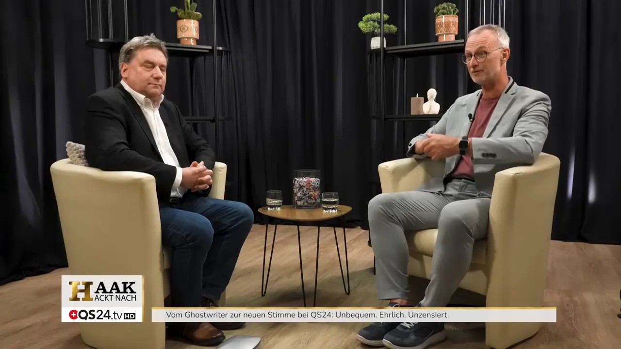 Thomas Haak - Unbequem. Ehrlich. Unzensiert. Ein Interview bei QS24. 9 QS24 vernetzt Experten: Dialogfähigkeit und Wissenschaft