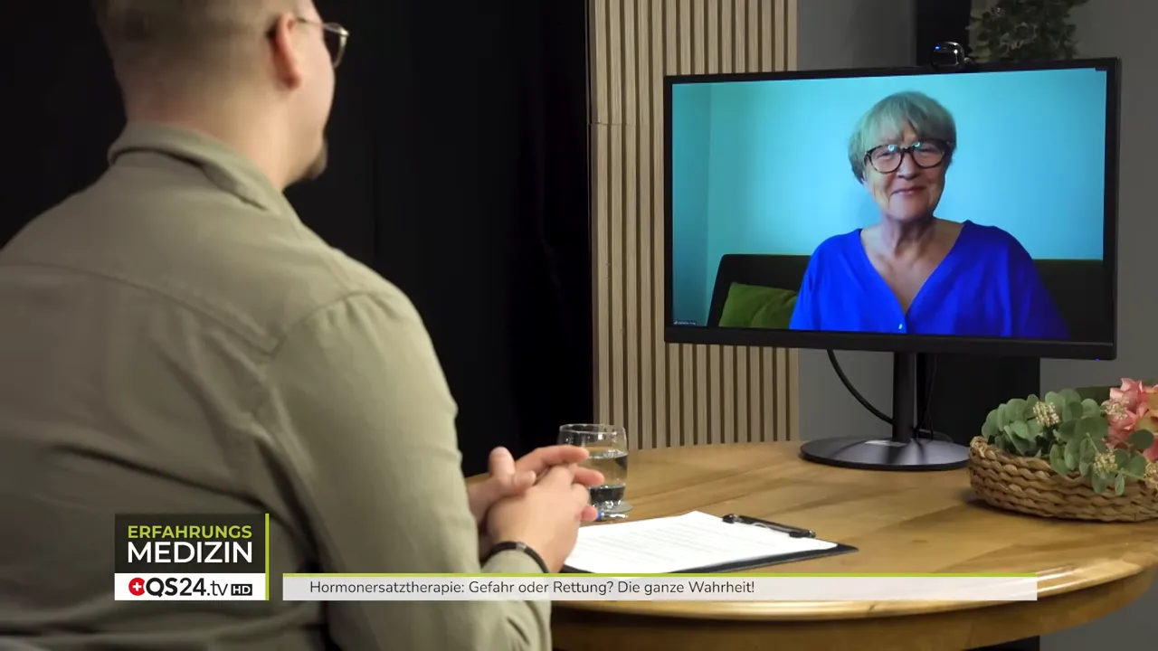 Hormonersatztherapie: Gefahr oder Rettung? Interview mit Marianne Krug, Fachärztin für Allgemeinmedizin und Hormonspezialistin 1 Moderator stellt Marianne Krug vor