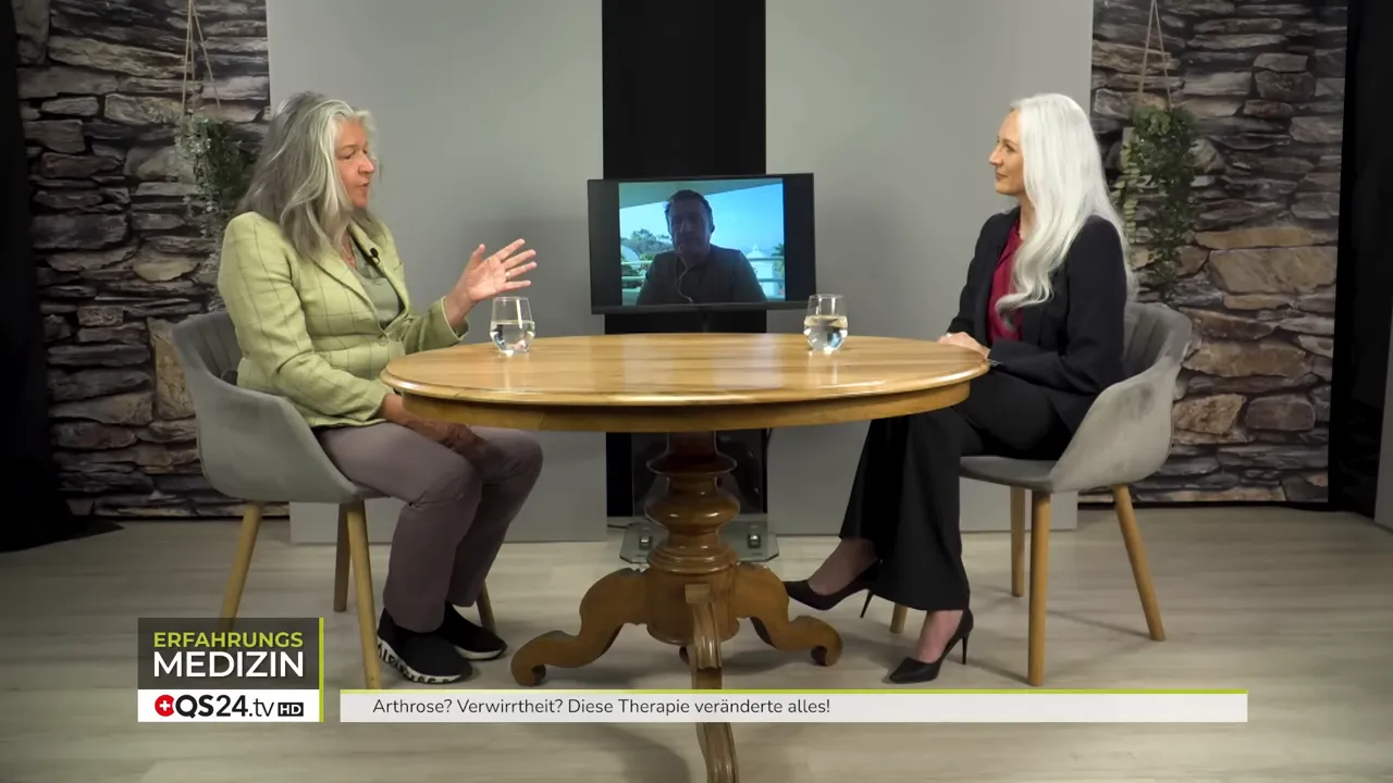 Sabine erklärt die Sichtweise der Dunkelfeld-Analyse