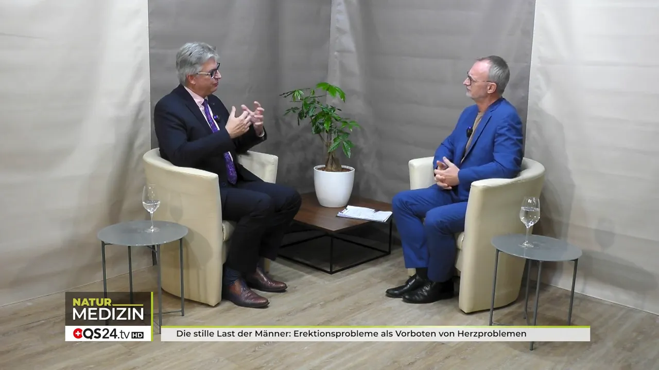 Die stille Last der Männer - Interview mit Dr. Michael Blessing, Urologe und Arzt für Männergesundheit 1 Moderator und Experte erklären Unterschied zwischen Erektiler Dysfunktion und Stehvermögen