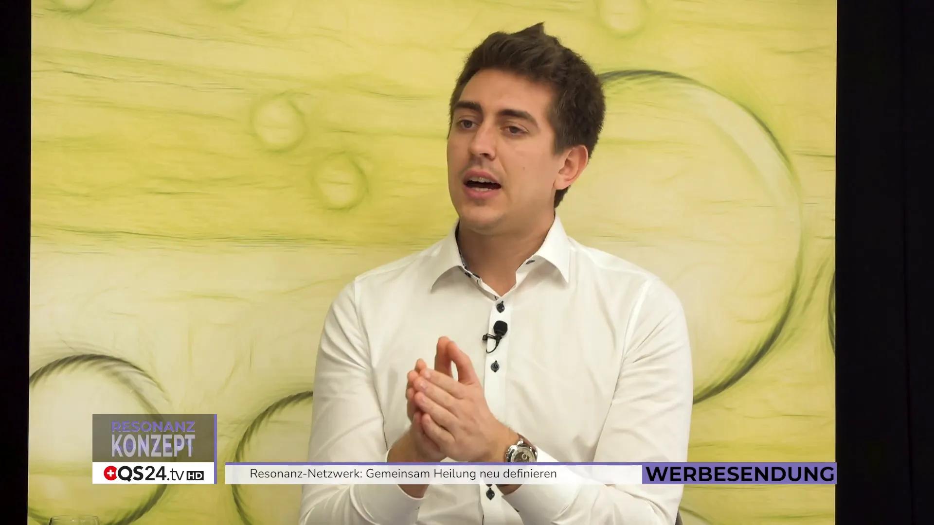 Daniel Hertig erklärt die Bedeutung der Qualitätsstandards im Resonanznetzwerk
