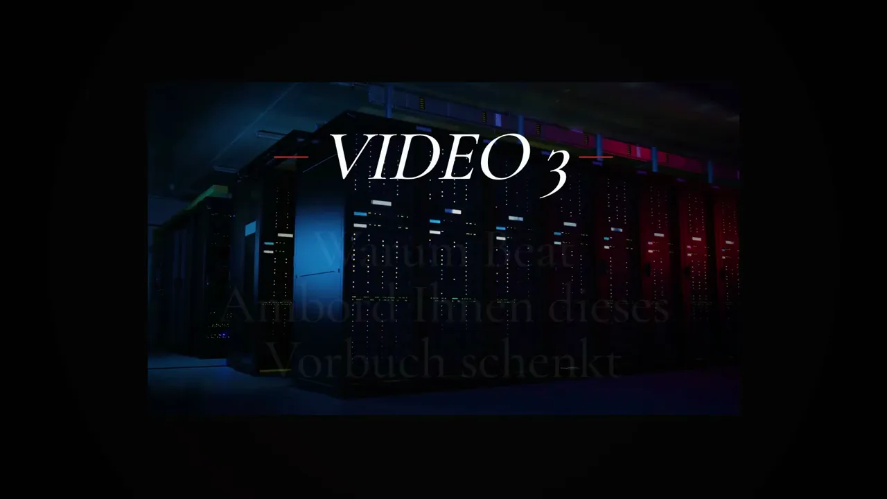 Titelkarte mit dem Text Warum Beat Ambord Ihnen dieses Vorbuch schenkt