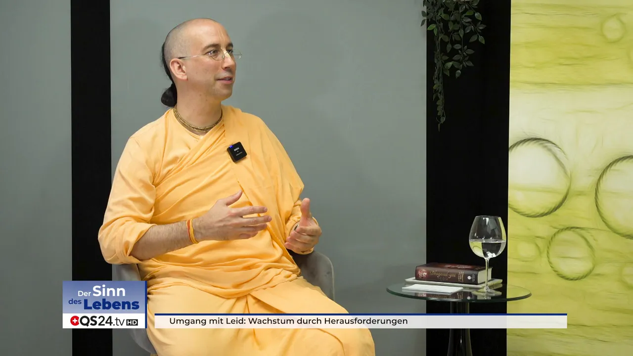 Wachstum durch Herausforderung? Der Umgang mit Leid - Ein Interview mit Krishna Premarupa Dasa, Mönch der Krishna-Bhakti-Tradition 2 Arjuna auf dem Schlachtfeld: Flucht oder Konfrontation