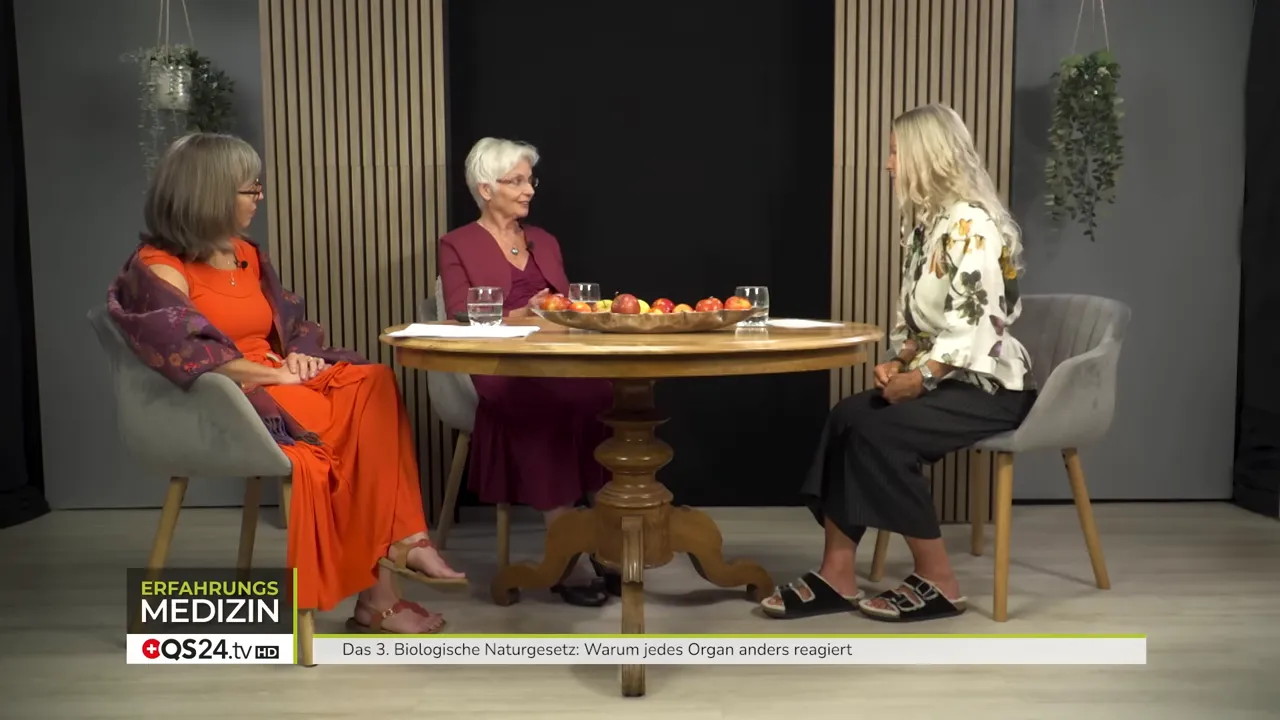 Warum reagiert jedes Organ anders? Das 3. biologische Gesetz - Interview mit Evelyn Schurr und Brigitte Henseler, Dozentinnen für die fünf biologischen Naturgesetze 2 Brigitte Henseler: Selbsterfahrung und Begleitung in Krankheitszeiten