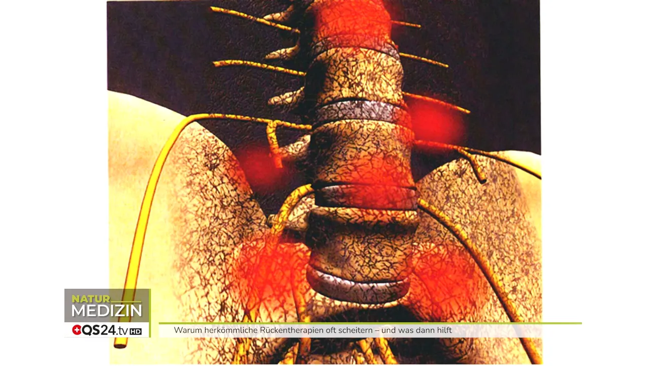 Wenn chronische Rückenschmerzen therapieresistent sind - Interview mit Prof. Dr. med. Uwe R. M. Reuter, Chefarzt und Ganzheitsmediziner 3 Illustration: Entzündungsherde und Abfallprodukte im Gewebe