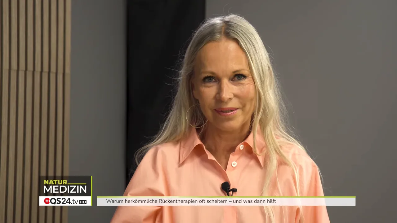 Wenn chronische Rückenschmerzen therapieresistent sind - Interview mit Prof. Dr. med. Uwe R. M. Reuter, Chefarzt und Ganzheitsmediziner 1 Moderation eröffnet Sendung zu Rückenschmerzen