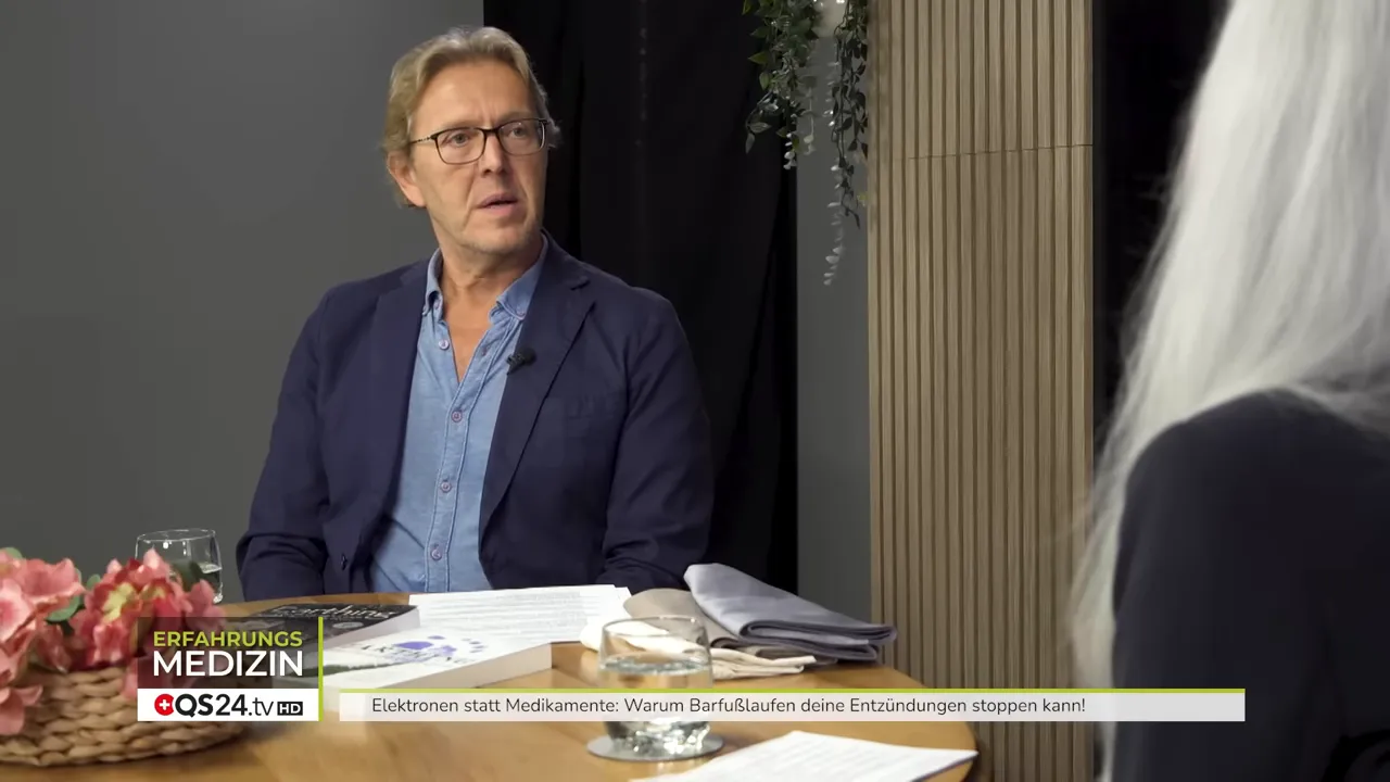 Buchcover und erste Lektüre zum Thema Earthing