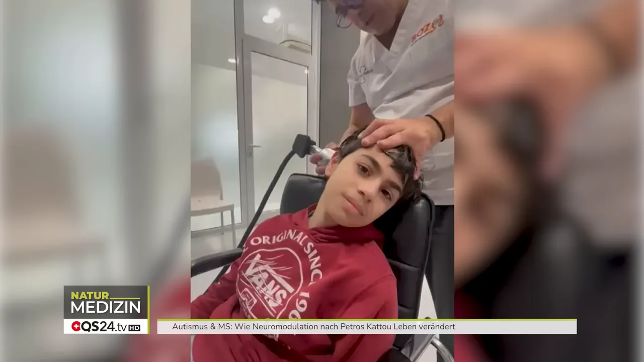 Applikator der TPS zeigt Piezo-Element während Behandlung