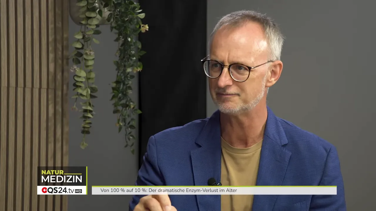 Ab 40 Jahren geht es abwärts - Interview mit Dr. med. Helmut Münch, Leiter der Enzymforschungsgesellschaft 4 Fallbeispiel: Knieoperation und schnellere Erholung unter Enzymtherapie