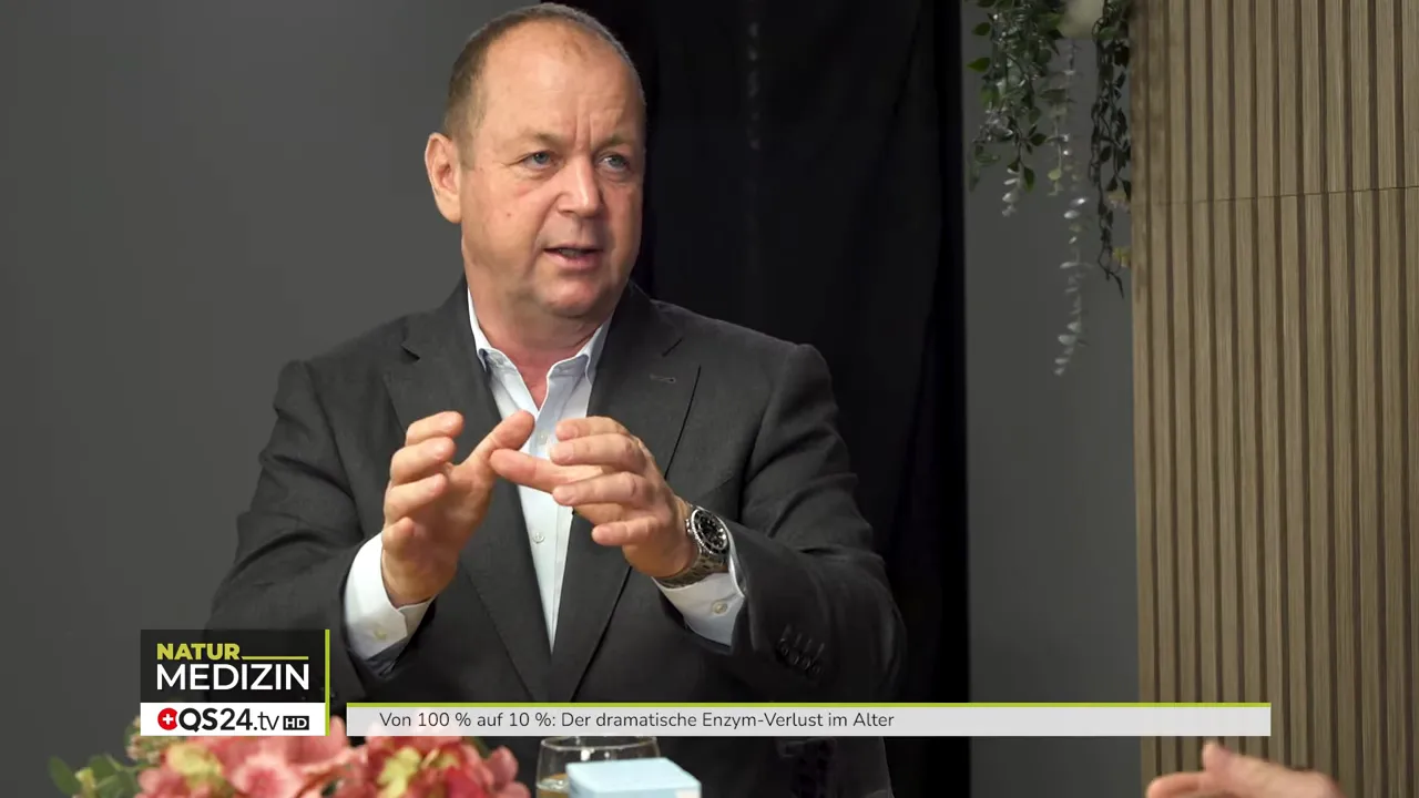 Ab 40 Jahren geht es abwärts - Interview mit Dr. med. Helmut Münch, Leiter der Enzymforschungsgesellschaft 5 Vorbereitung vor OP: Enzyme, Proteine und Omega-3