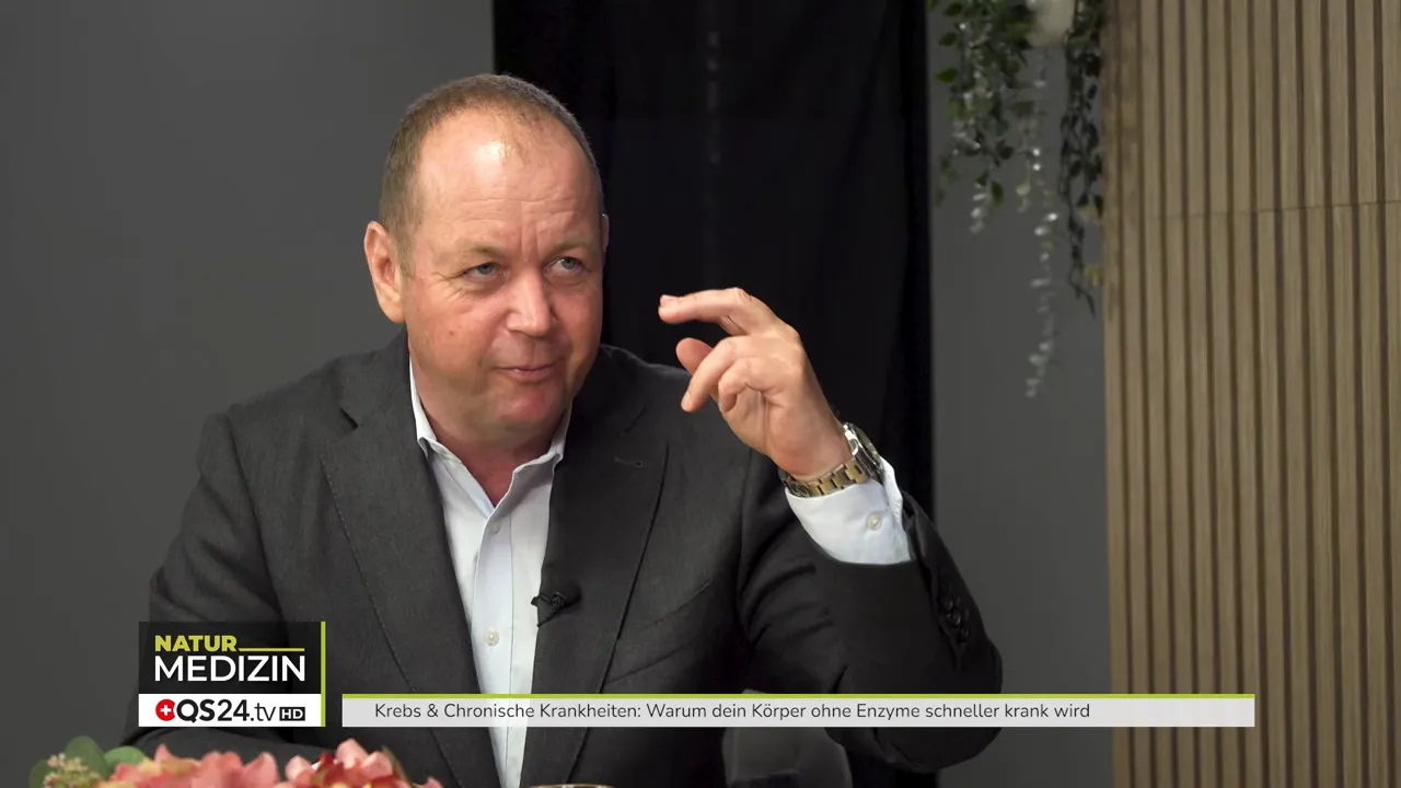 Krebs und Chronische Krankheiten - Interview mit Dr. Helmut Münch, Enzymforscher und Arzt 5 Basismedizin: Enzyme und Mikronährstoffe statt allein Medikamente