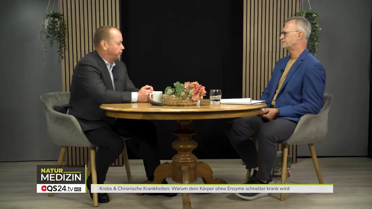 Krebs und Chronische Krankheiten - Interview mit Dr. Helmut Münch, Enzymforscher und Arzt 2 Aquarium-Metapher: kranker Fisch und das Wasser als Körpermilieu