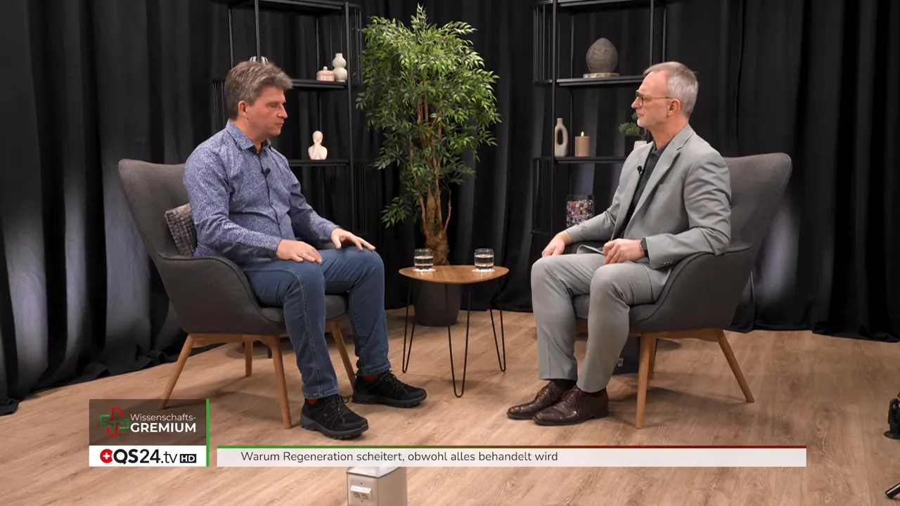Studio-Gespräch über die Gründe, warum Regeneration trotz Behandlung ausbleibt