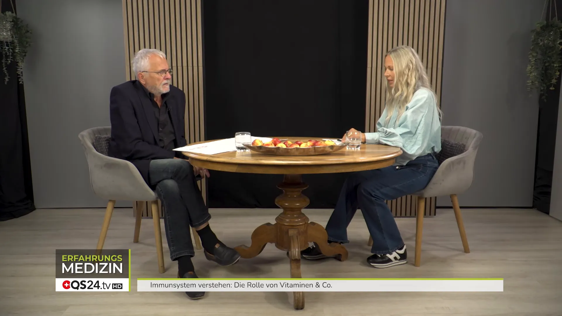 Die wahren Ursachen von Immunschwäche. Ein Interview mit Matthias Birnstiel, Biochemiker und Vitalstoffexperte 4 Studiogespräch über Nachsorge bei Krebstherapien