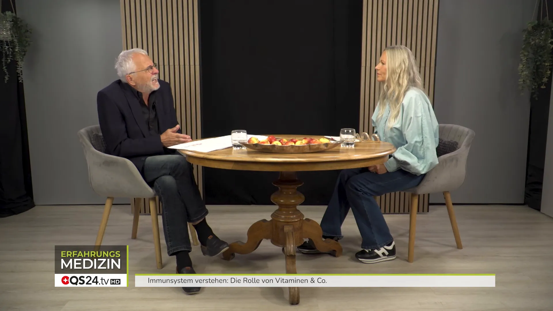 Die wahren Ursachen von Immunschwäche. Ein Interview mit Matthias Birnstiel, Biochemiker und Vitalstoffexperte 3 Studio-Diskussion über adaptive Immunantwort