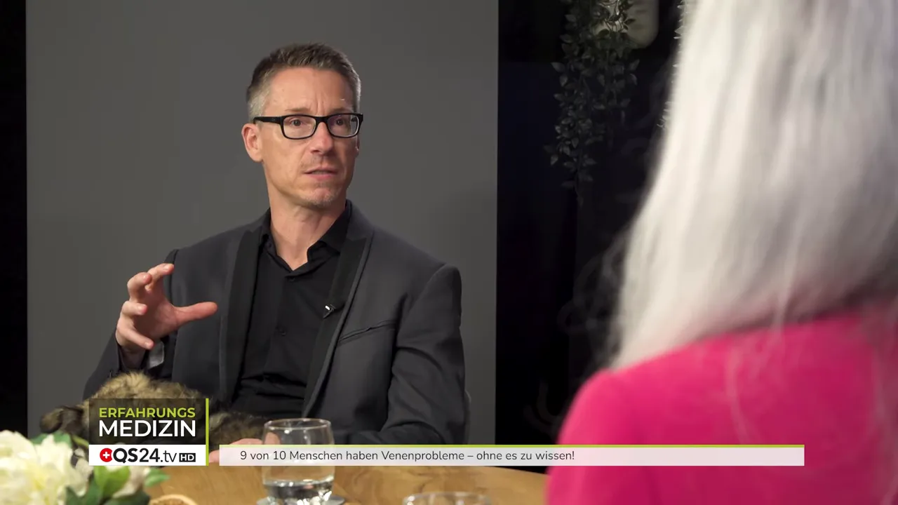 Darstellung von Besenreisern und Krampfadern