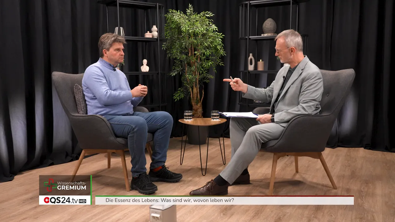 Gespräch im Studio über Frequenzen, Photonen und Elektronen: Zwei Experten im Interview