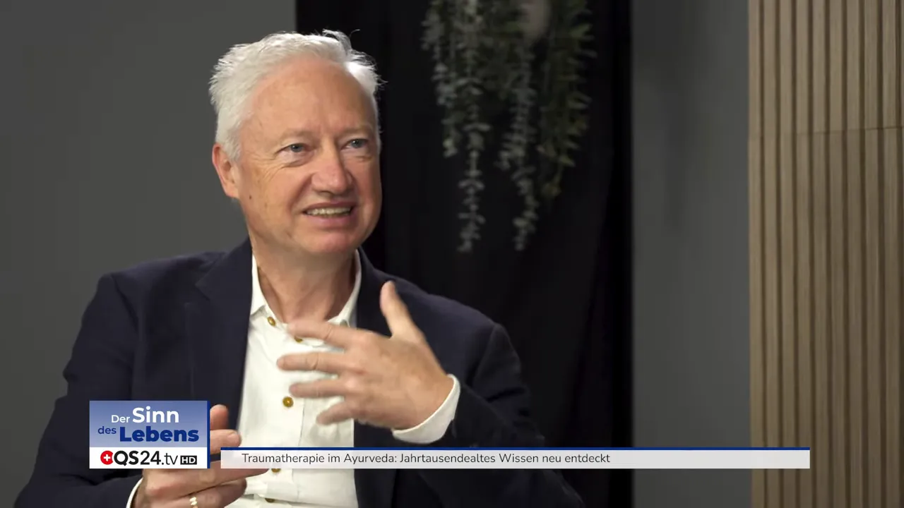 Prof. Mitwede erläutert die Sinneswahrnehmung und innere Verletzung