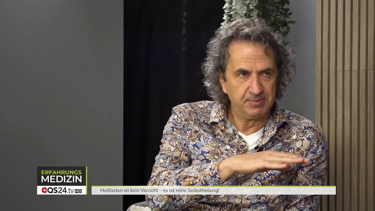 René erklärt, wie er Heilfastenkurse gestartet hat