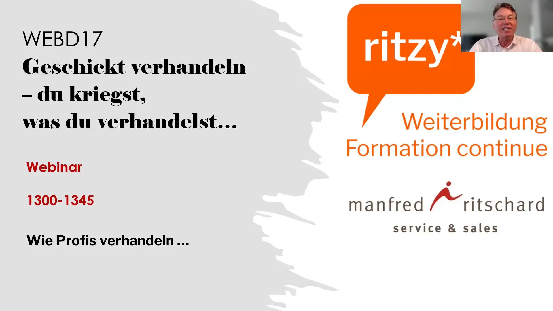 Dozent Manfred Richard begrüsst Teilnehmende