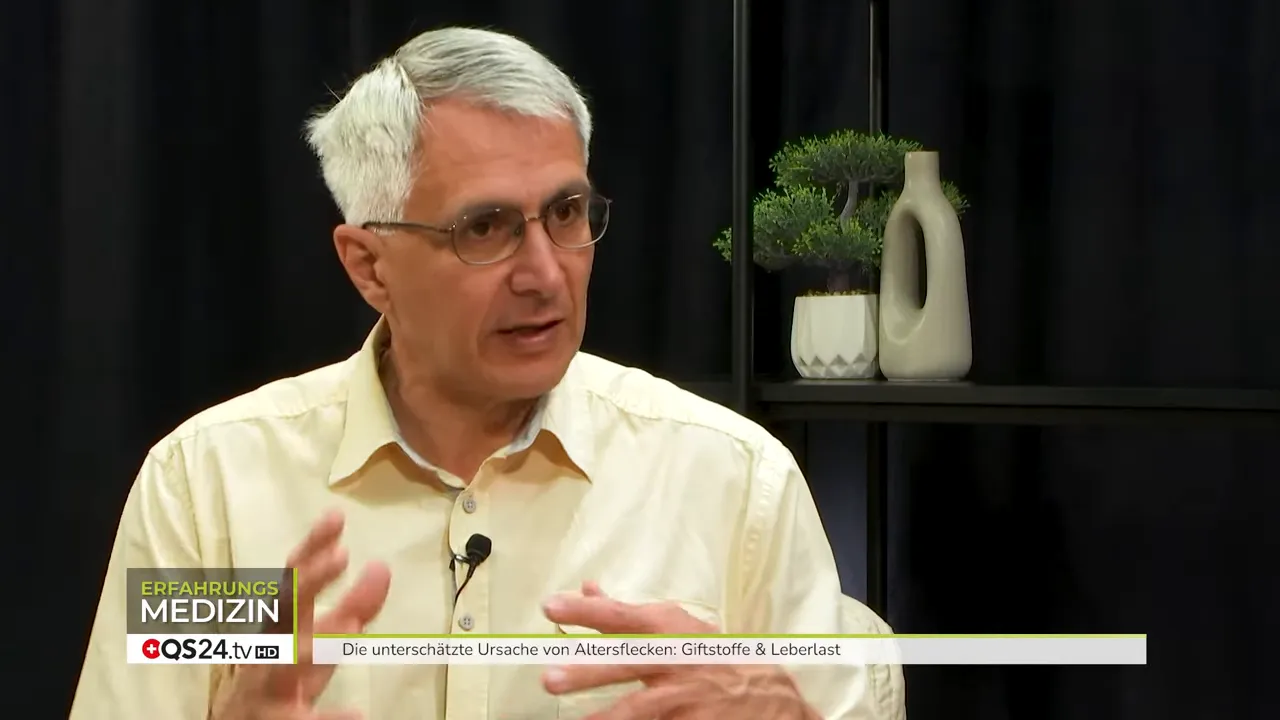Ursachen von Altersflecken und praktische Wege der Entgiftung - Interview mit Kurt Allenspach, Infrarot‑Experte 3 Hinweis: Langsame, gut dosierte Entgiftung