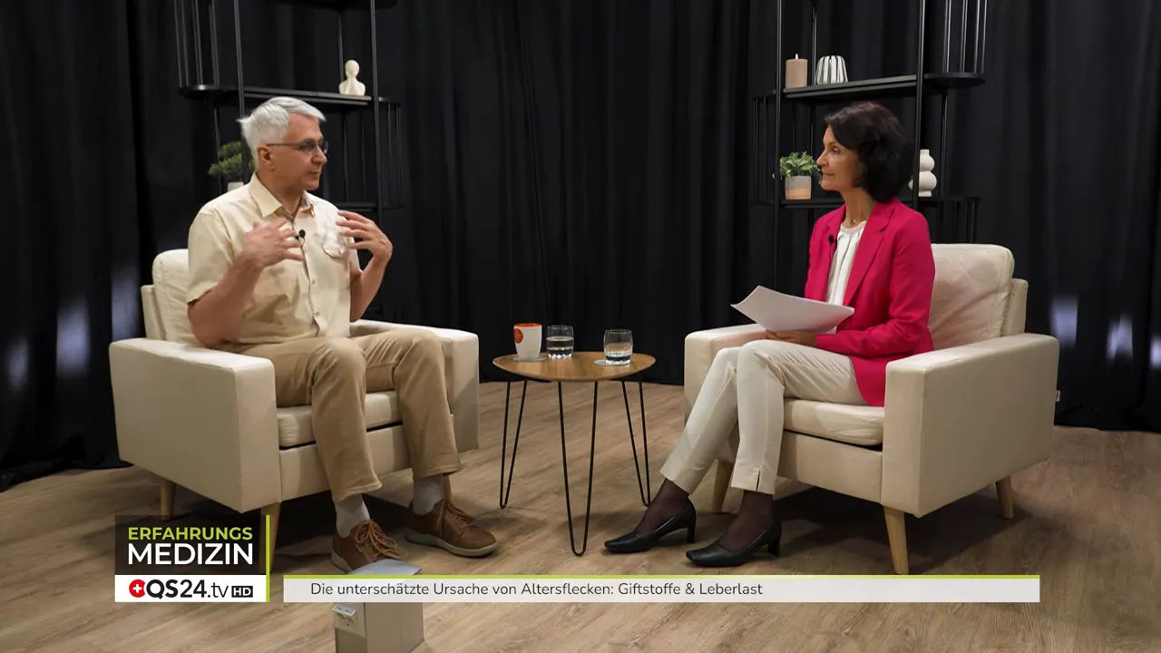 Ursachen von Altersflecken und praktische Wege der Entgiftung - Interview mit Kurt Allenspach, Infrarot‑Experte 1 Erklärung: Schwermetallablagerungen unter der Haut