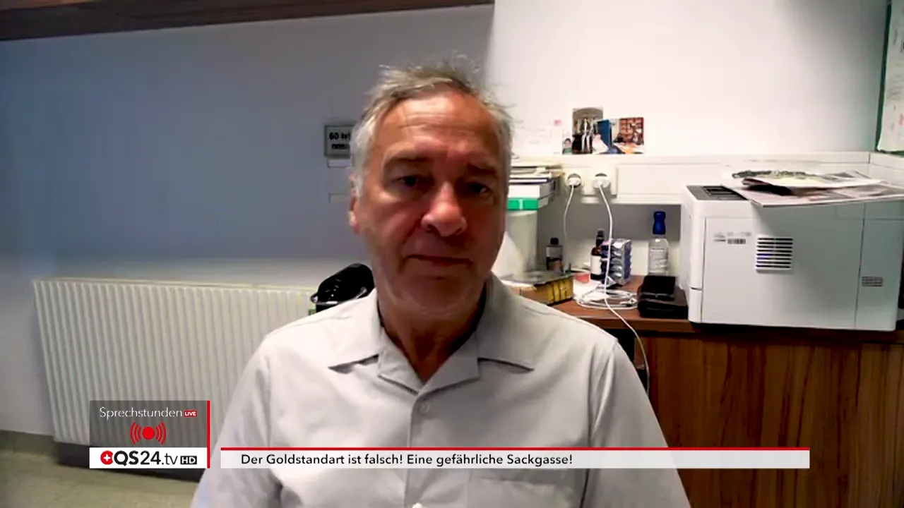 Warum der Goldstandard am Menschen vorbeiforscht - Interview mit Prof. Dr. med. Dr. rer. nat. M.Sc. Christian Schubert, Psychoneuroimmunologe 1 Experte frontal im Interview, ruhige Mimik, guter Bildkontrast
