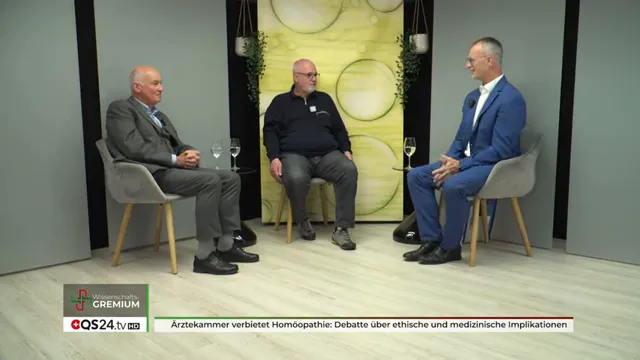 Gäste werden im Studio vorgestellt