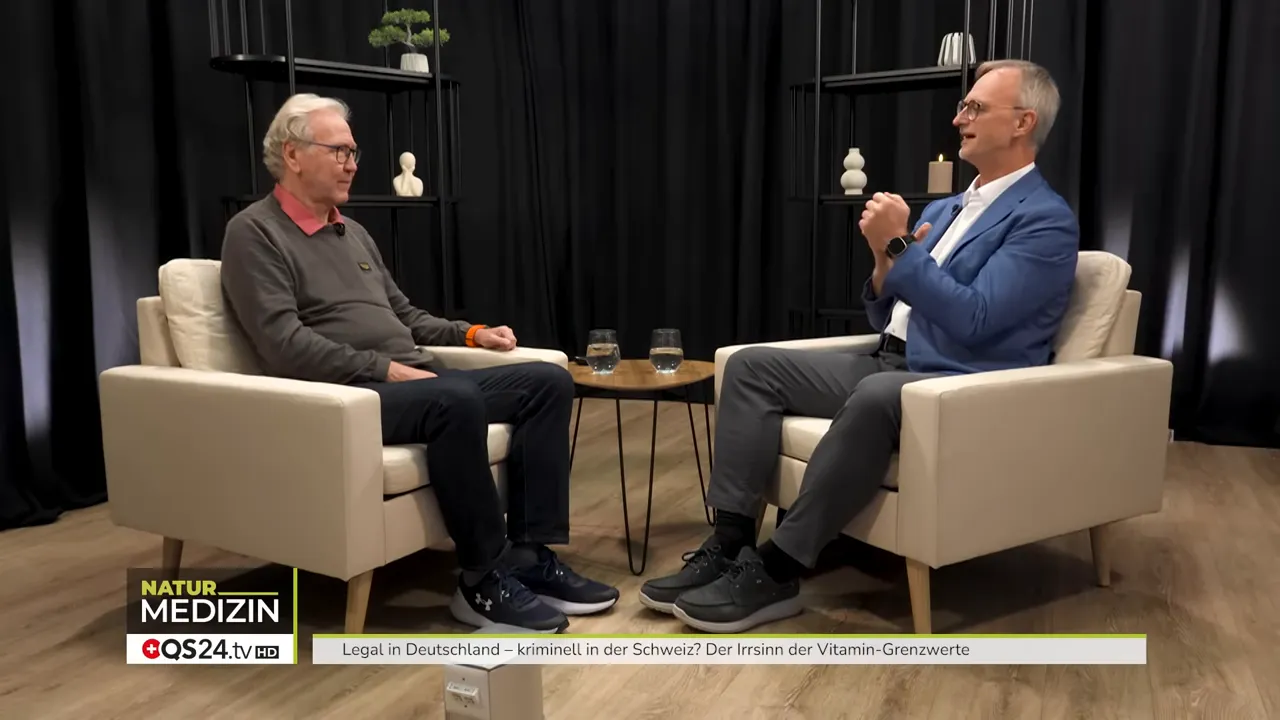 Talk-Studio Begrüssung von Alexander Glogg und Vorstellung des Gastes