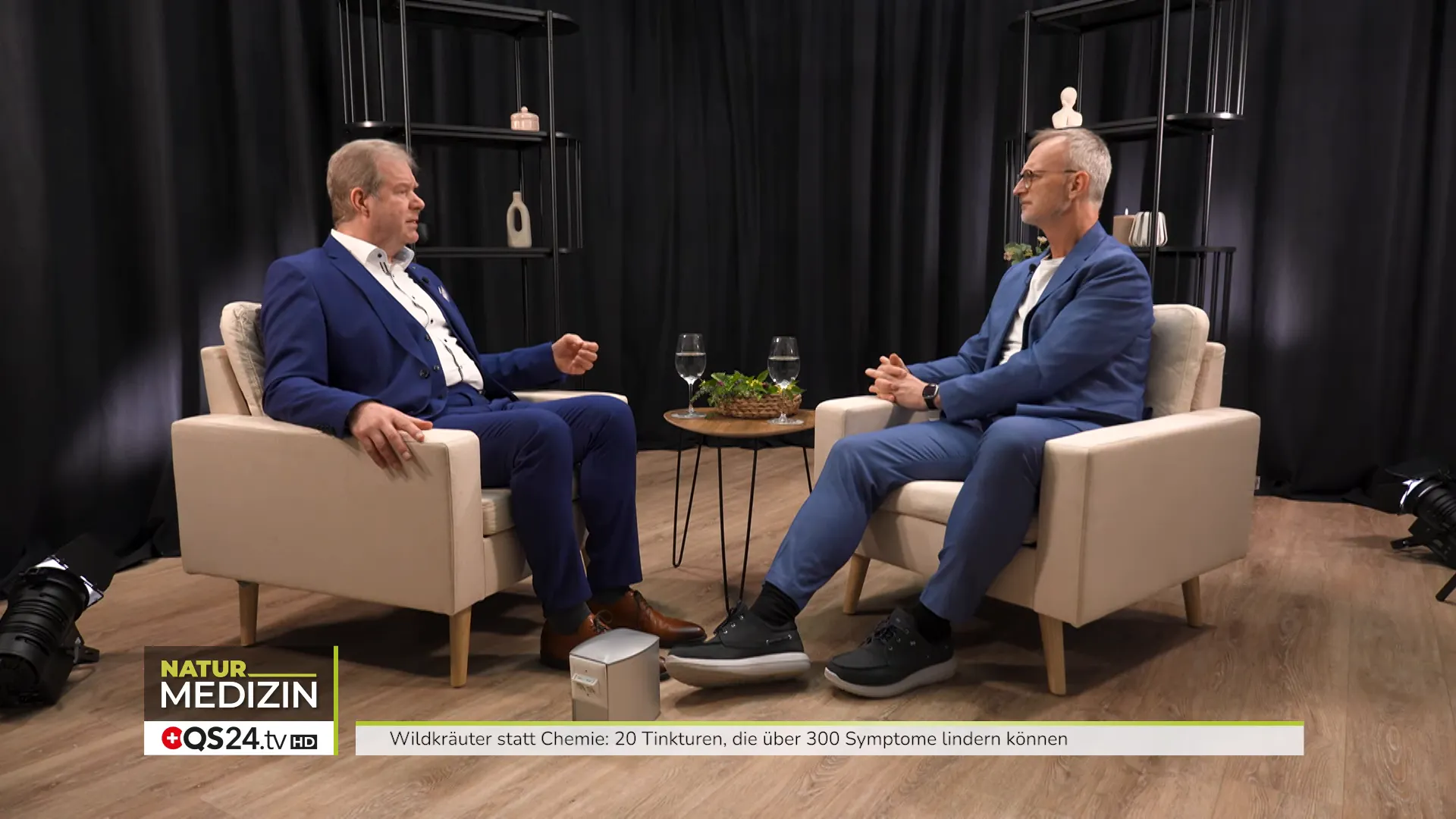 Liste typischer akuter Beschwerden wie Angst, Schmerzen, Kopfweh