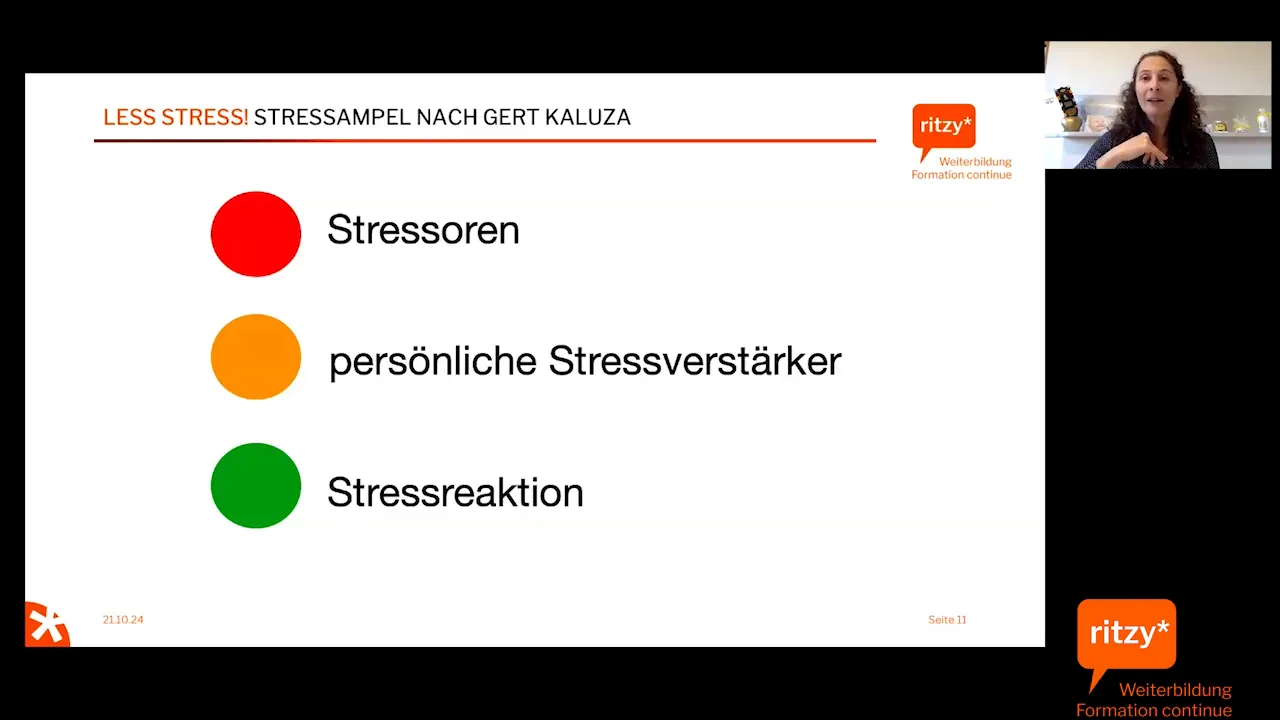 Teamgespräch zur Unterstützung bei Stress