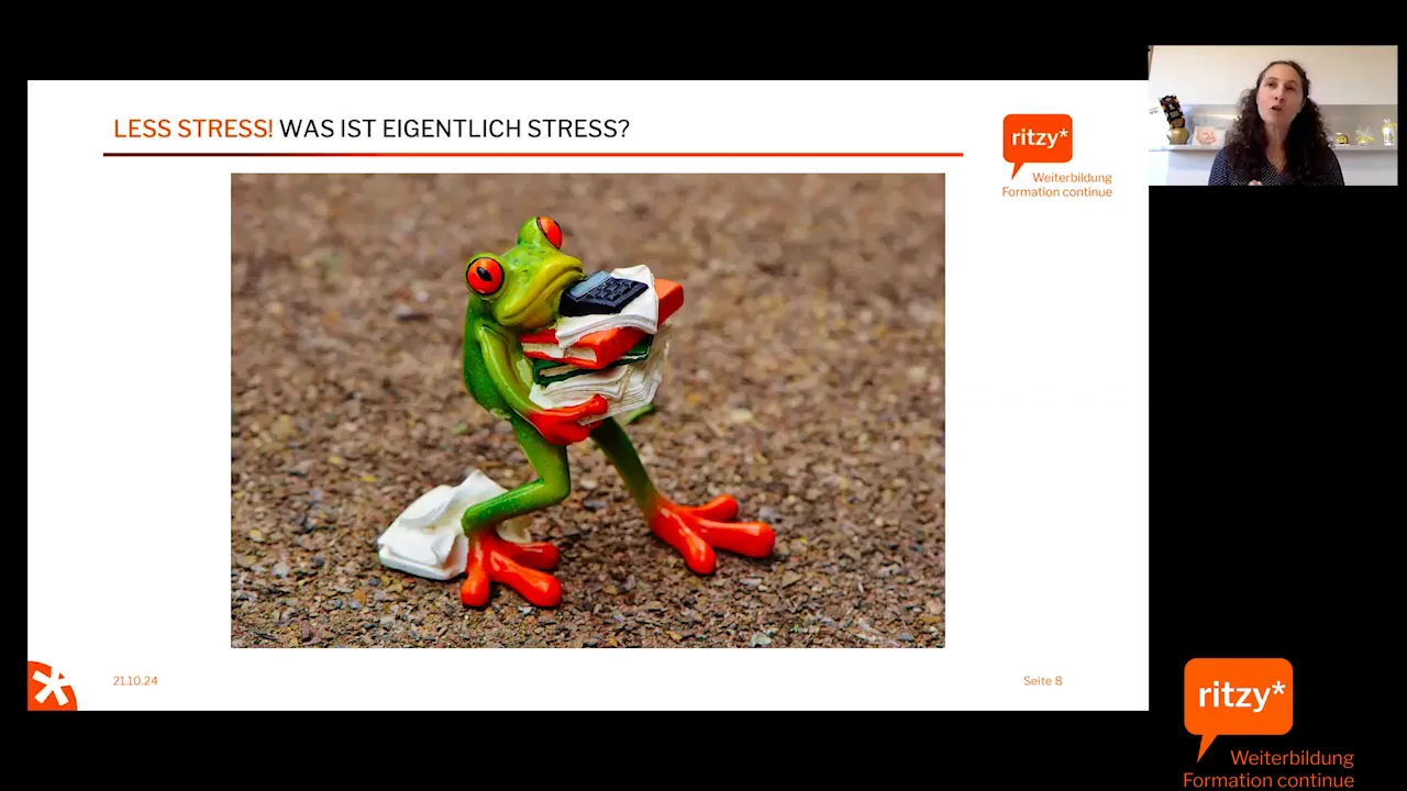 Grafik: Eustress vs. Distress